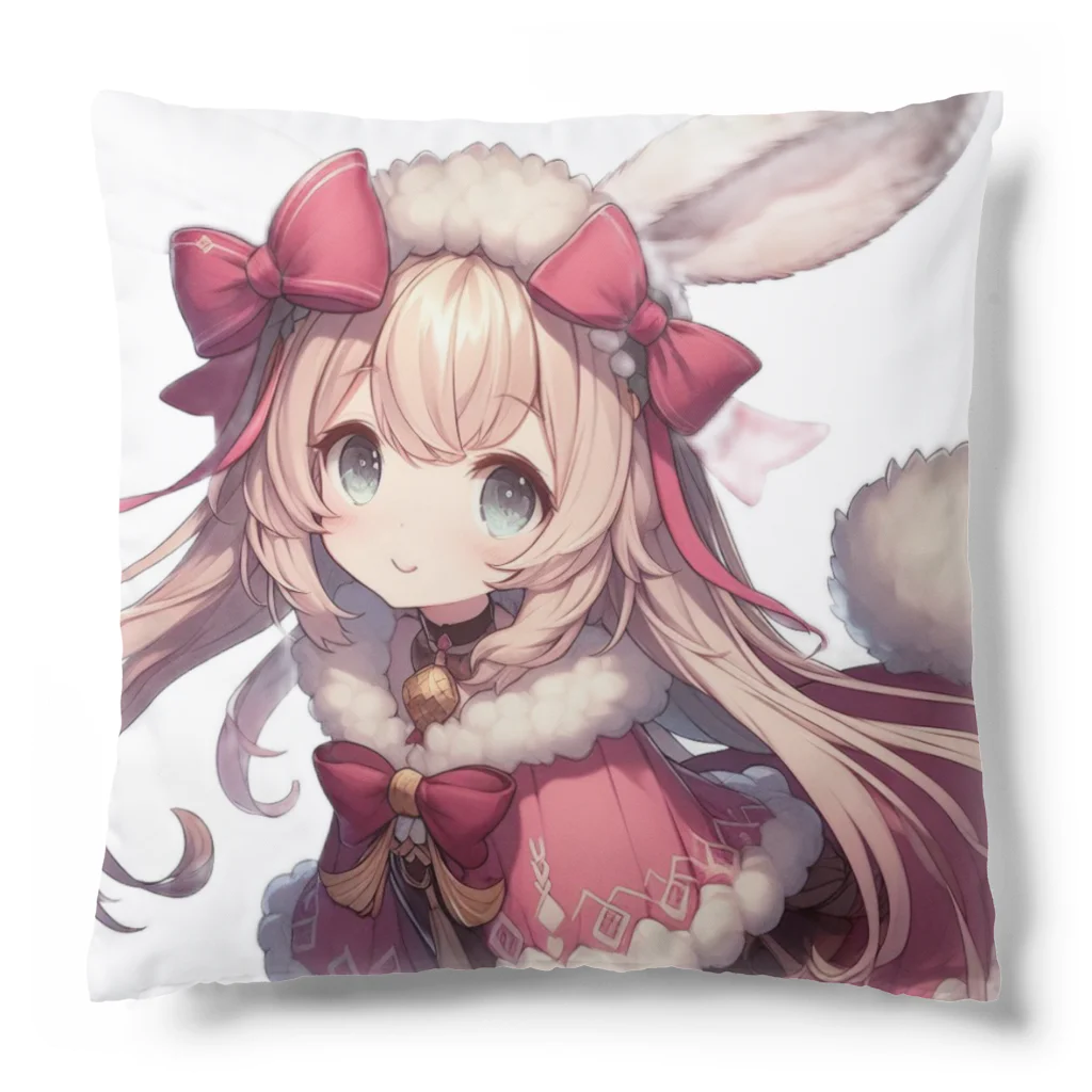 mihhyのうさ乙女。 Cushion