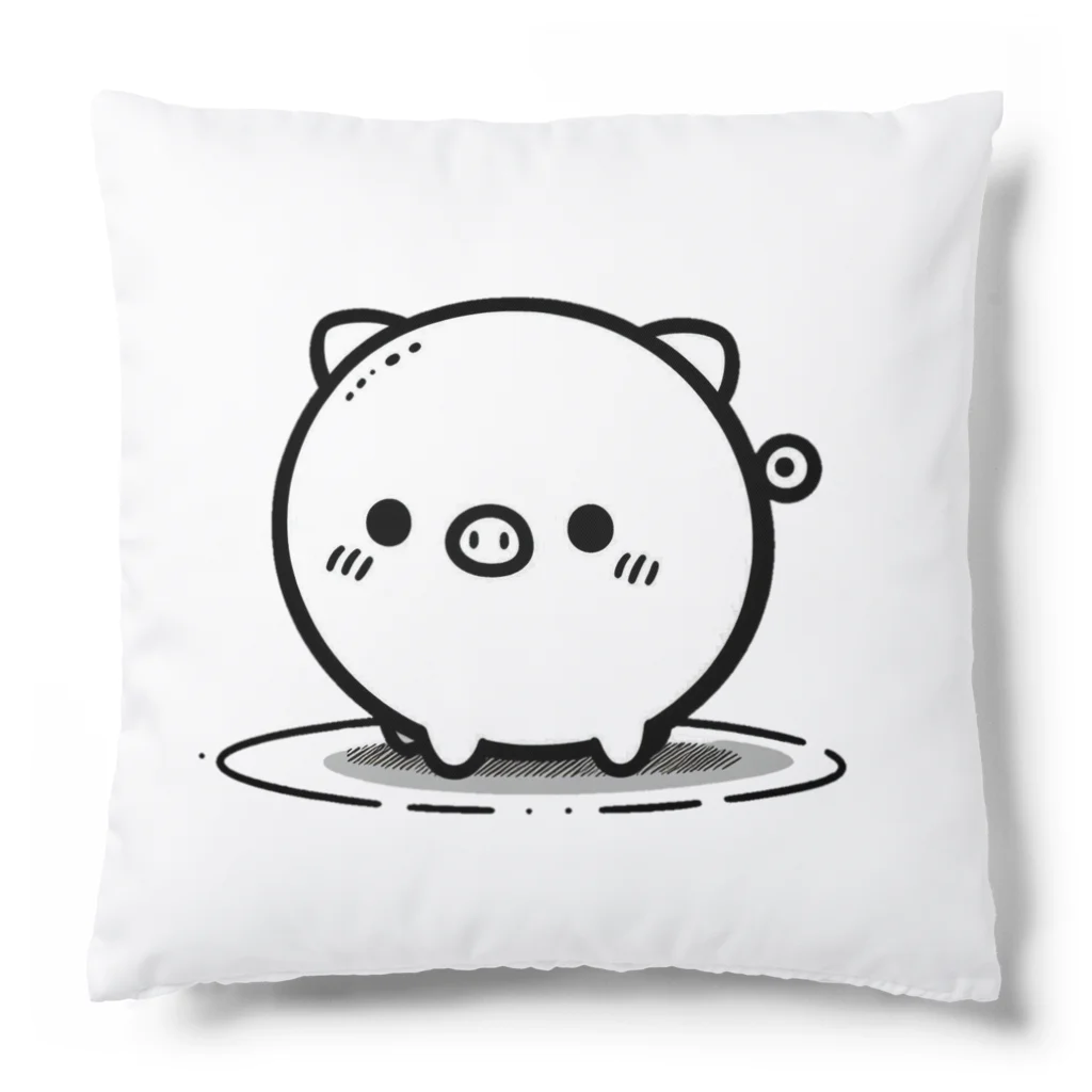 終わらない夢🌈のまんまる🐷ぶたちゃん😍 Cushion