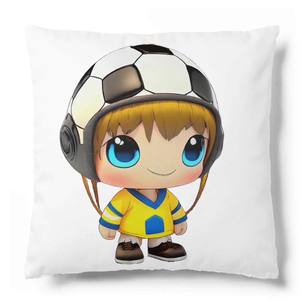 ぱんだまんのサッカー大好き！ Cushion