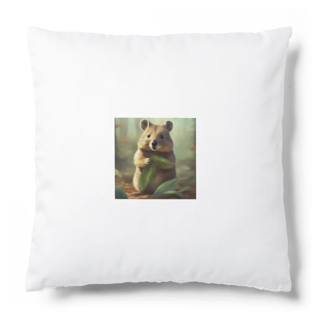 BaobabQuokkaのクオッカワラビーのごはんの時間 Cushion