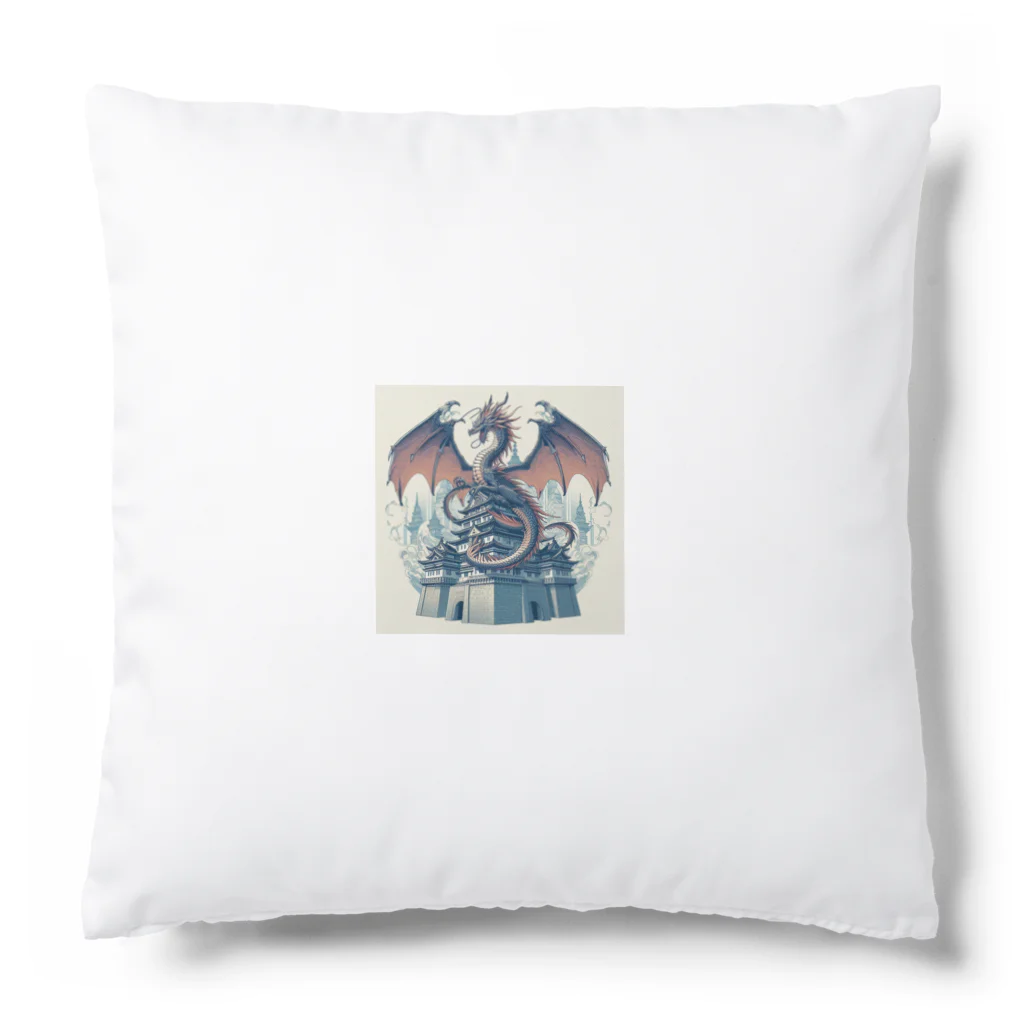 comati12の城と龍 Cushion