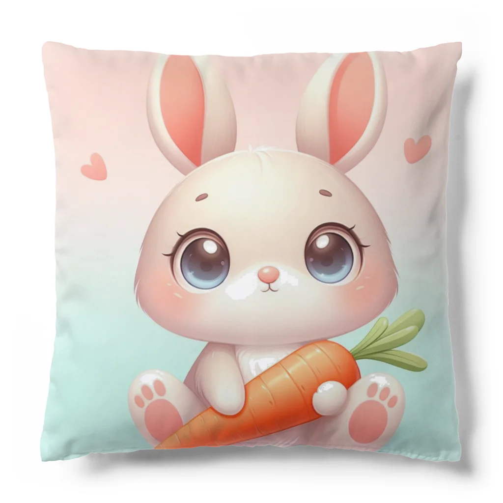 激カワポテぐっずのうるうるうさ子ちゃん🥕 Cushion