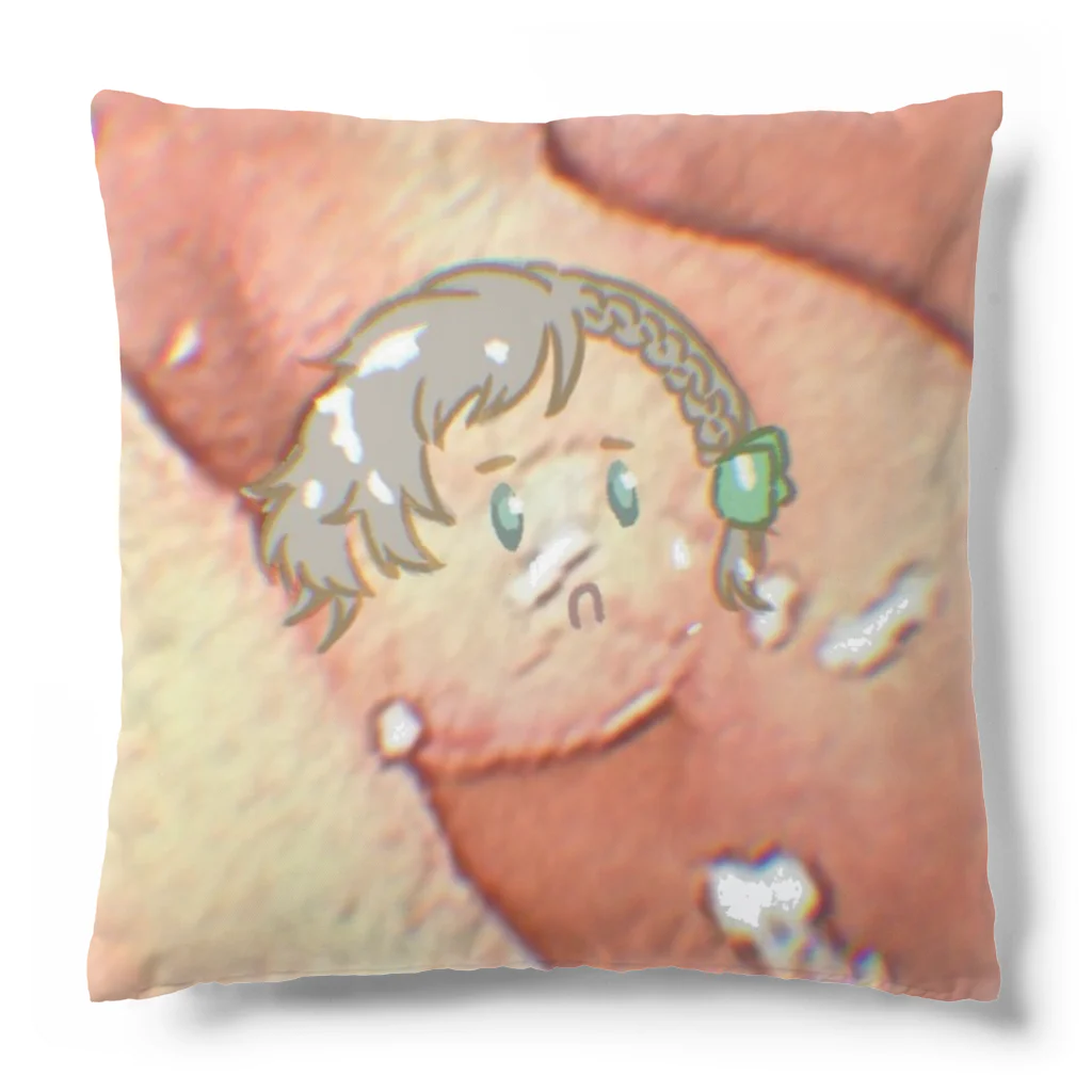 pojihuのひののとひのとのミニぽりのと Cushion