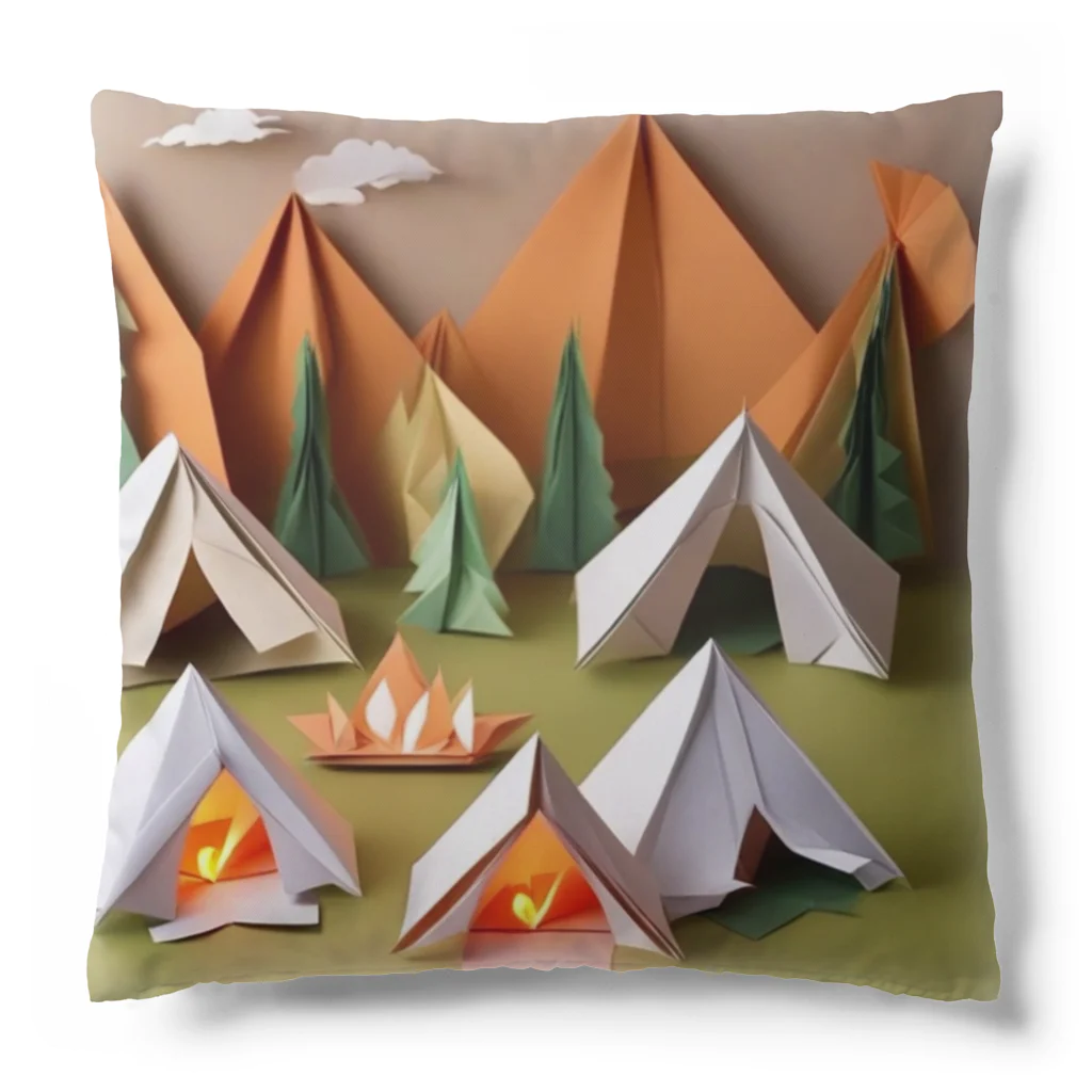 Forêt de Renardsのほっこりキャンプ Cushion