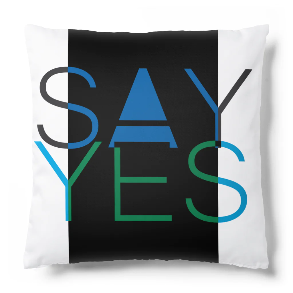 HugoDesignsのSay Yes! クッション