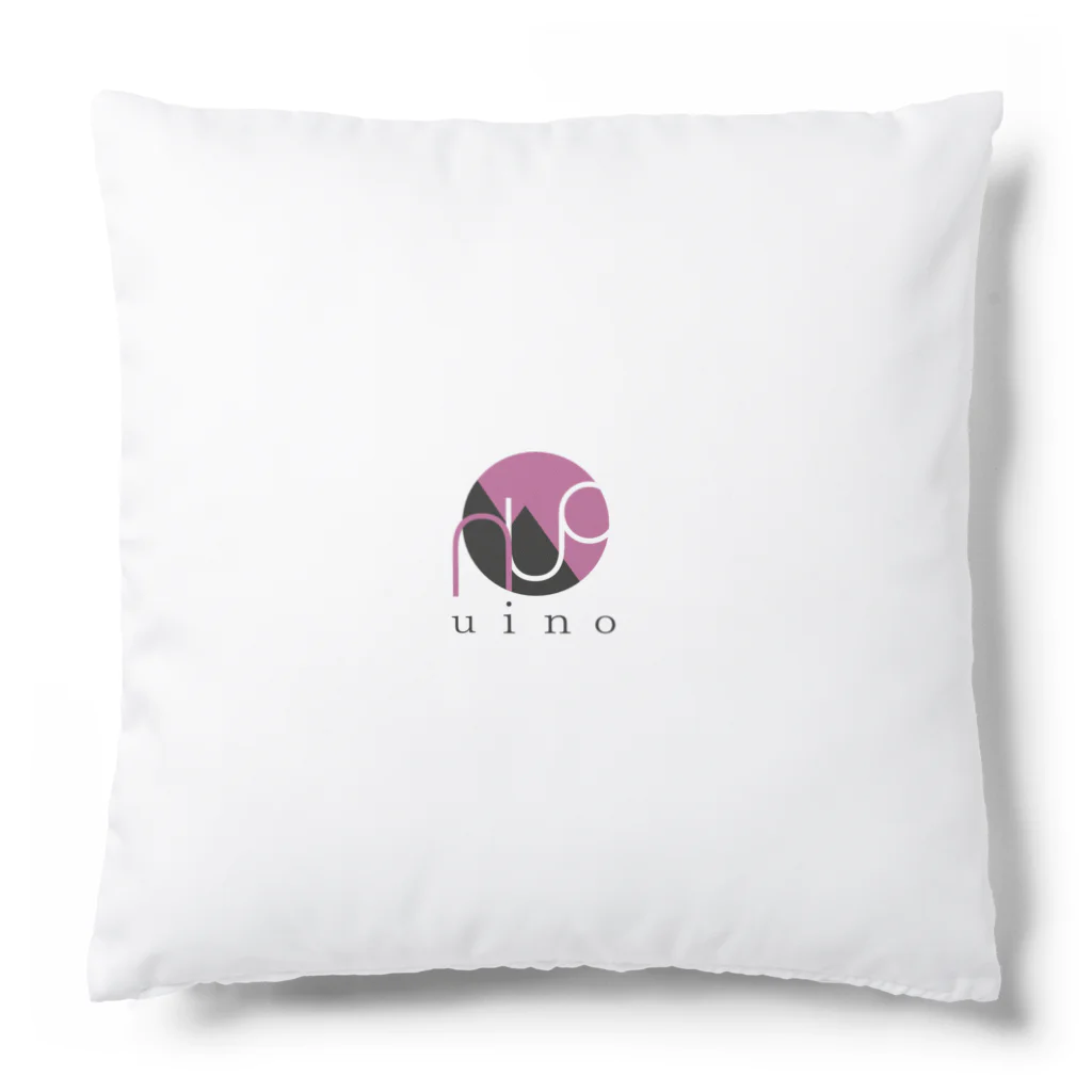 uinoe（ウイノエ）のuino_logo_WH Cushion