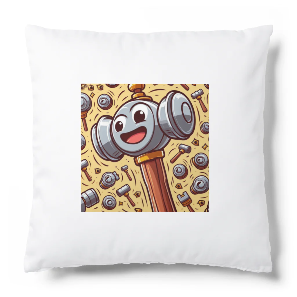 gorimakesの大工シリーズハンマーくん Cushion