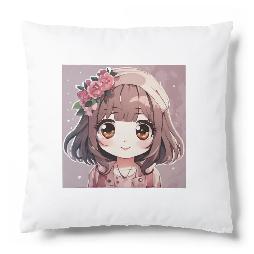 mikukiのかわいい女の子 Cushion