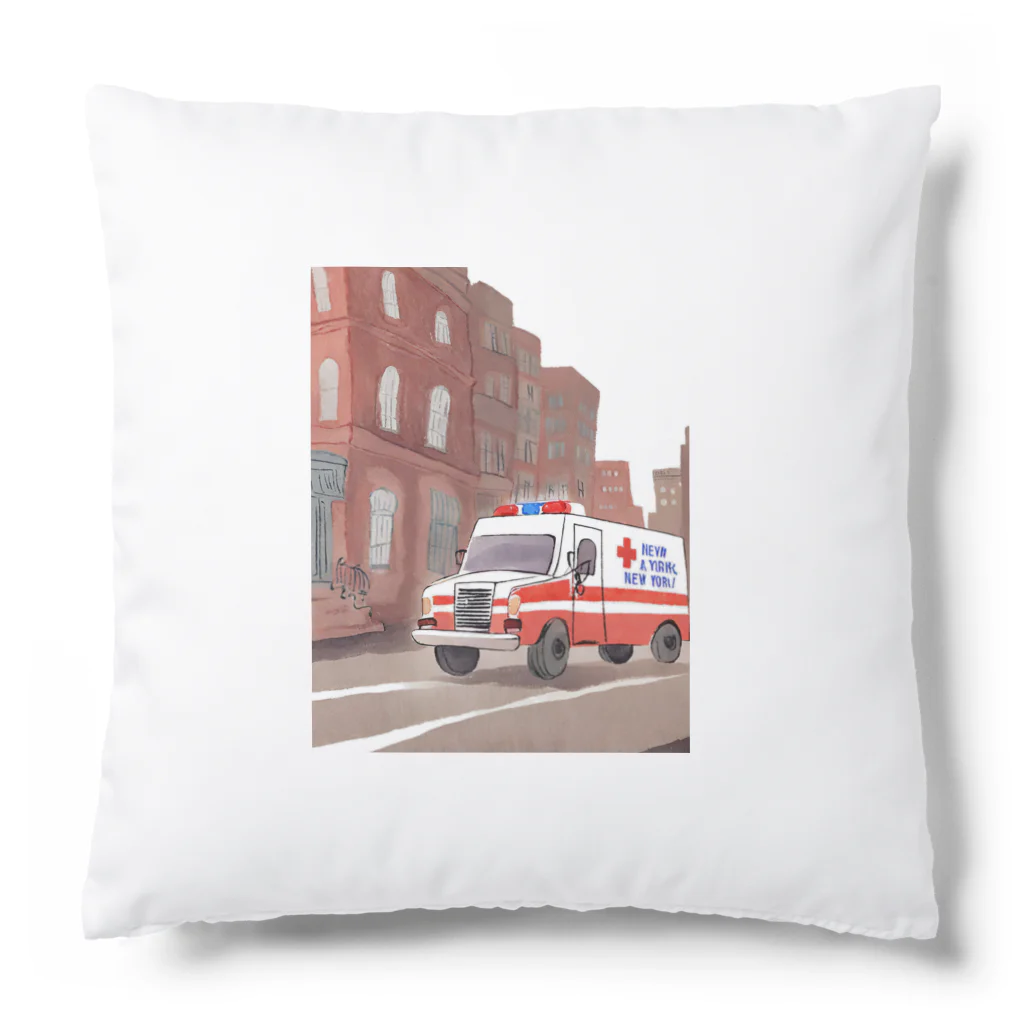 37minのニューヨークを走る救急車 クッション