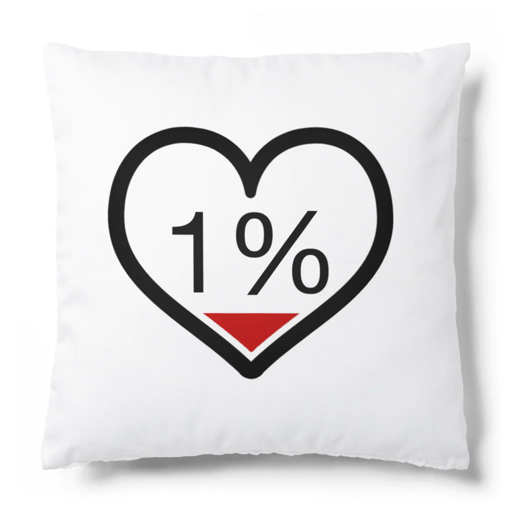 Our.s SUZURI店ののこり残量1％ Cushion