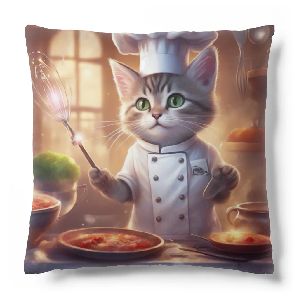 キャリーのcooking猫 Cushion