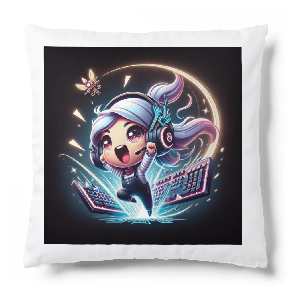 iSysのゲーミング少女ピーシー Cushion