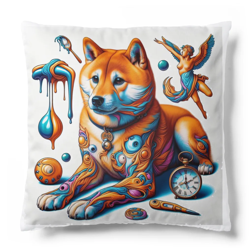 柴とか柴とか柴とか柴犬。の幻想のしばいぬ。 Cushion