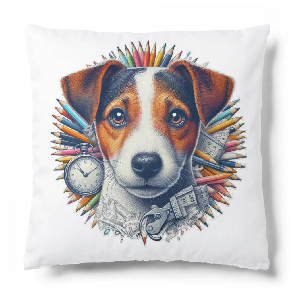 dogfulのクールなジャックラッセルテリア Cushion