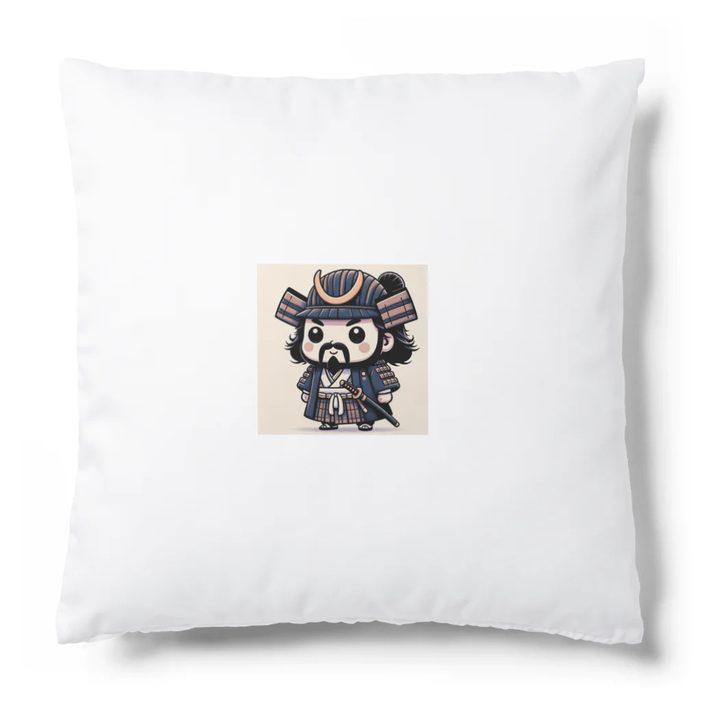 戦国時代マニアのデフォルメ小早川秀秋君 Cushion