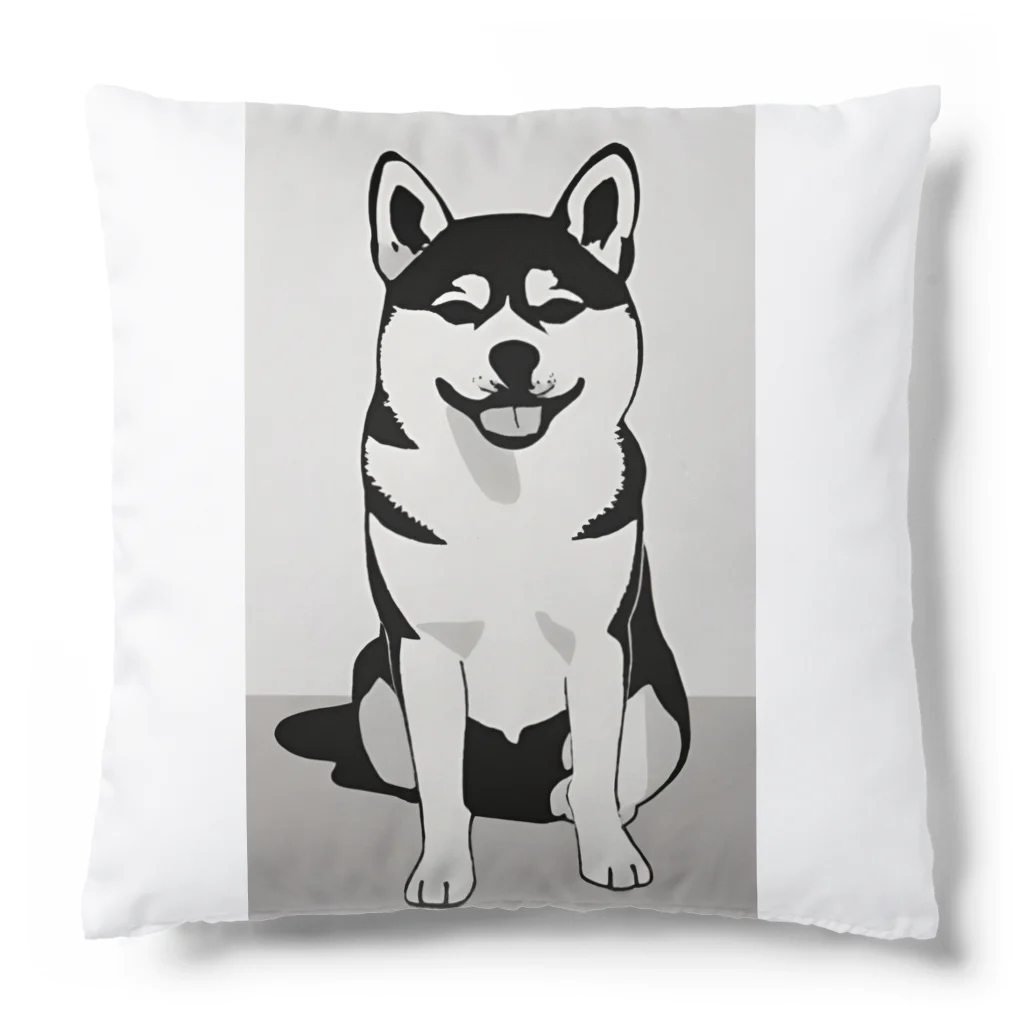 ワイルドワンズの柴犬のキュートなキャンバス Cushion