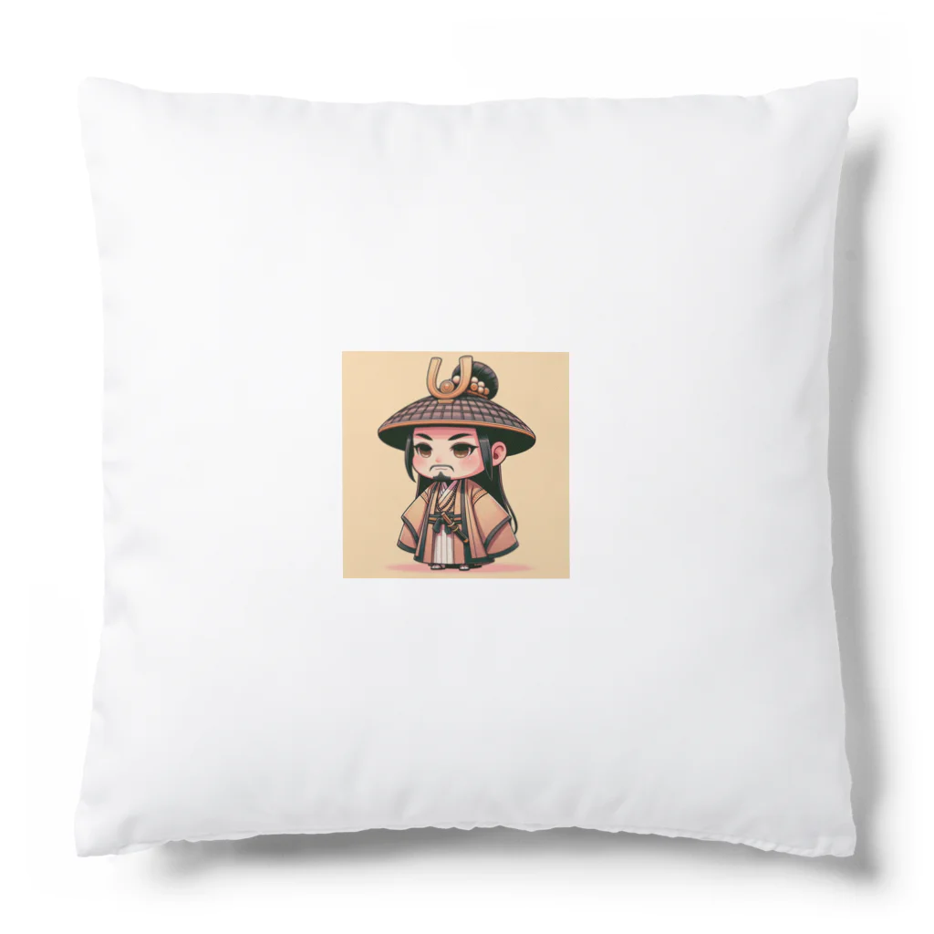 戦国時代マニアのデフォルメ足利義政君 Cushion