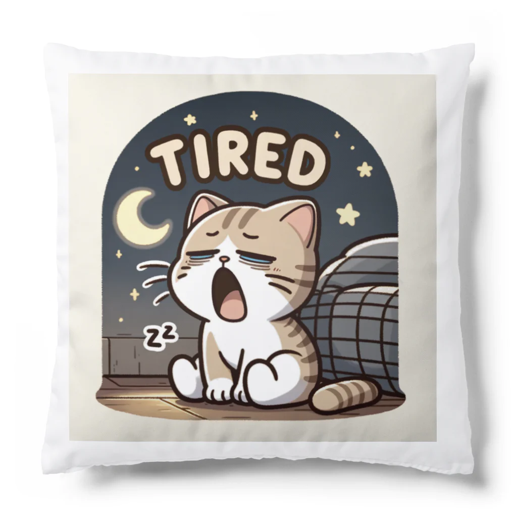 mimikkyu322のTired cat7 Cushion