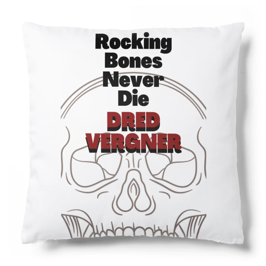 -DREDVERGNER-のRock'n Bones Cushion