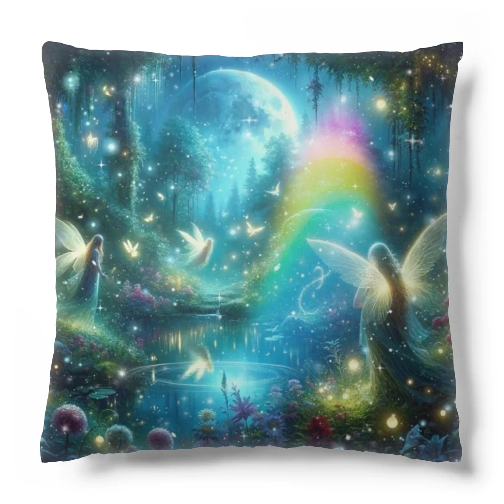 Art-Fusion-YuriのIn the Forest Cushion