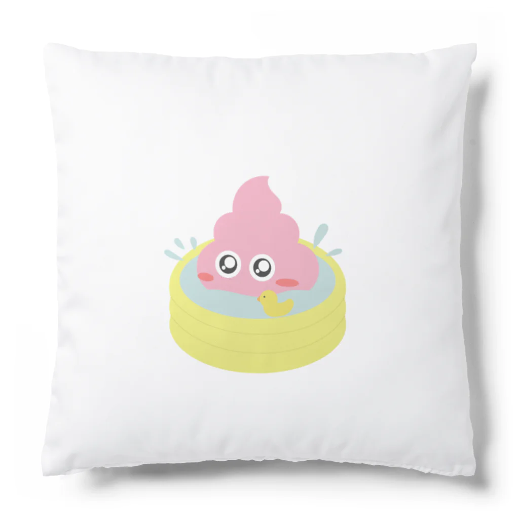 うんこちゃん！の水浴びうんこちゃん！ Cushion