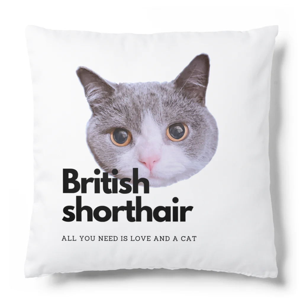 leoncatのBritish Love Cushion