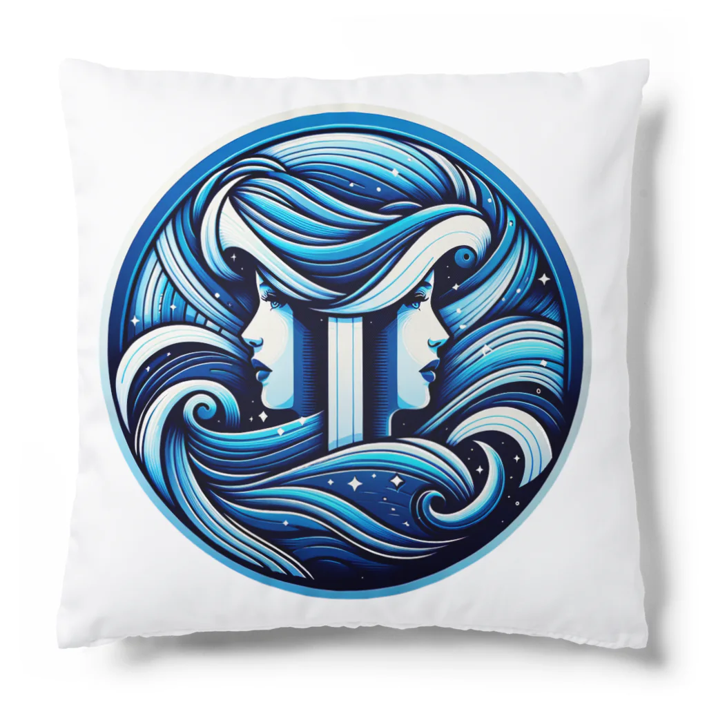 StarColorWaveの【三碧木星】guardian series “Gemini” Cushion