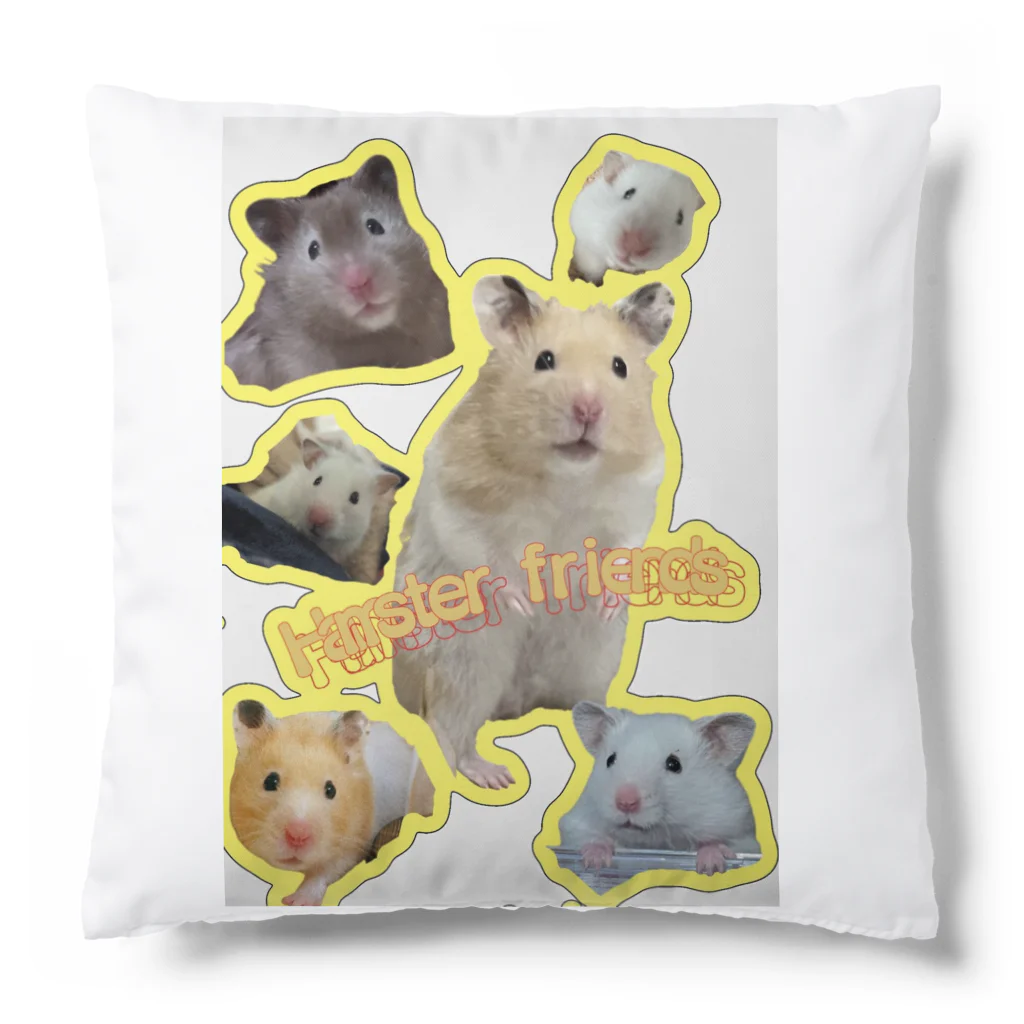 akomomoのゴールデンハムスターズ Cushion