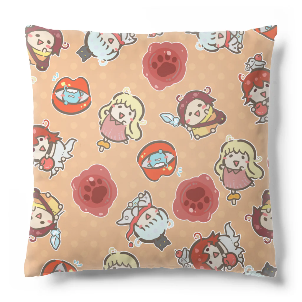 とけてるトランクわーるどのはわちゅ！はわちゅ！ Cushion