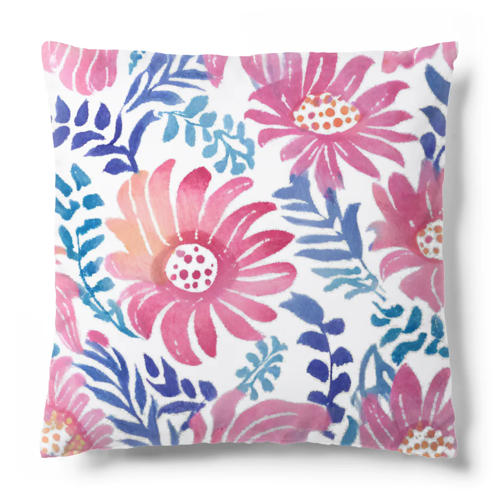 OkometoOmochiの花柄.b Cushion