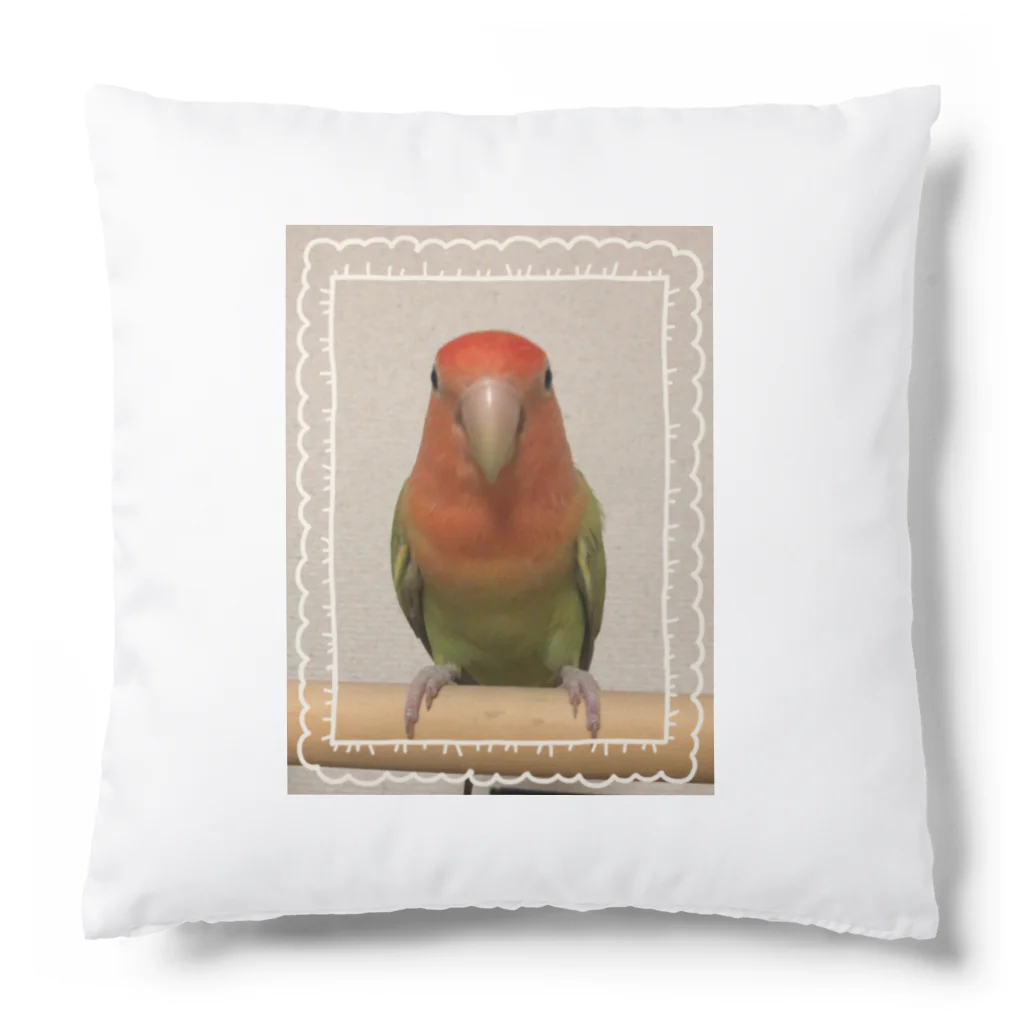 bird-kouのコザクラインコ Cushion