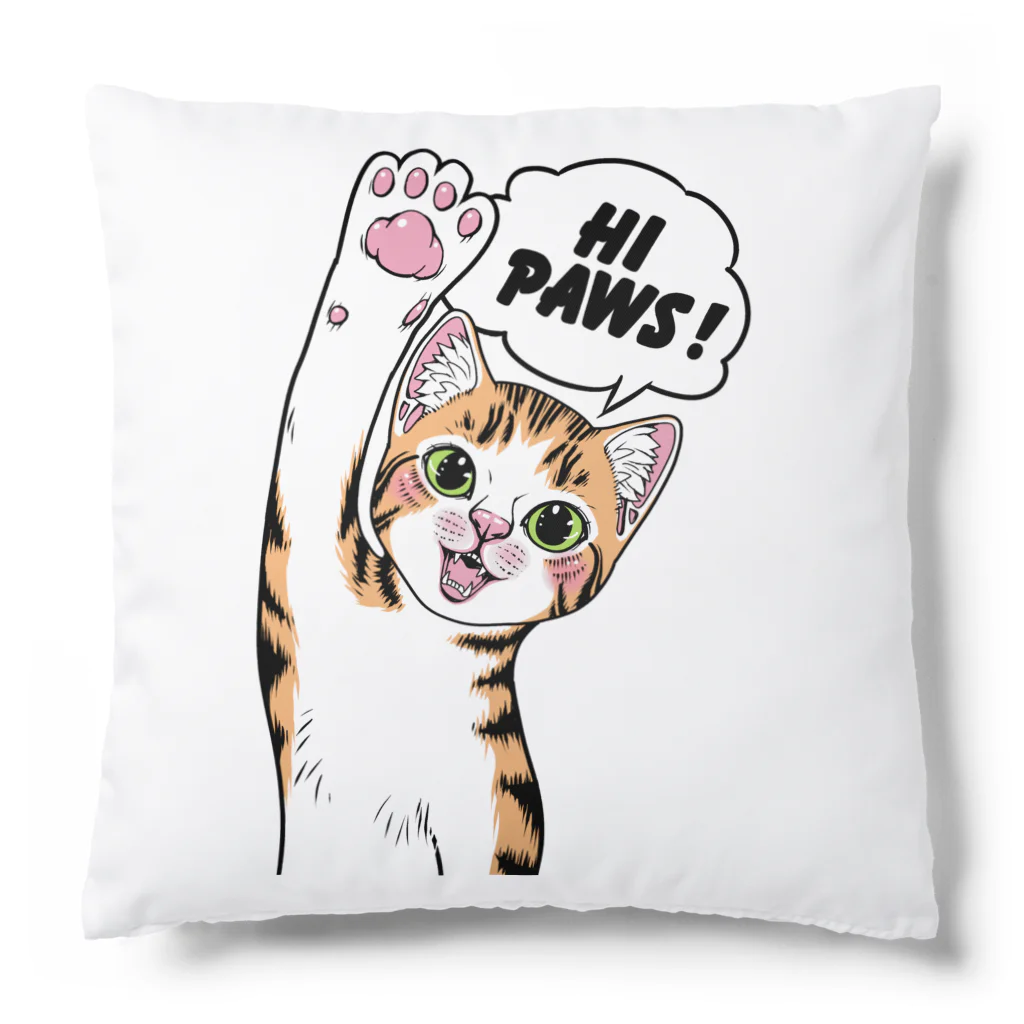 nya-mew（ニャーミュー）のハイタッチ！ニャーちゃん Cushion