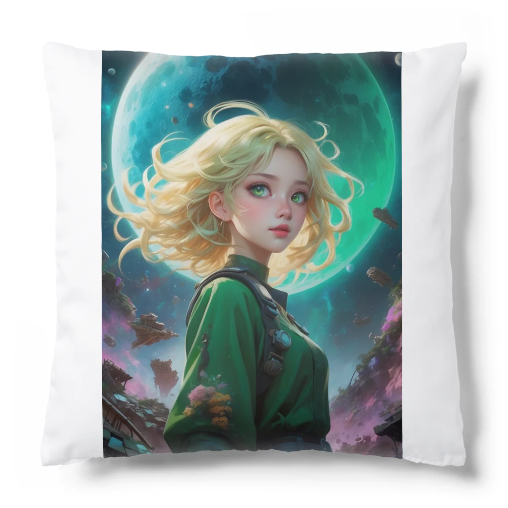 AQUAMETAVERSEの宇宙の凛とした姫 アメジスト 2846 Cushion