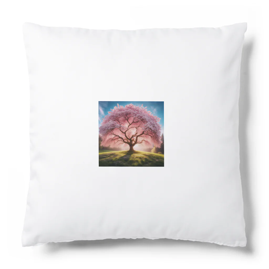 ニコショップの桜の木 Cushion