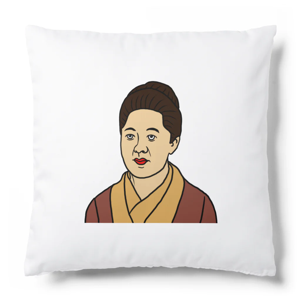 ホビヲノエのお店のかわいい津田梅子 Cushion