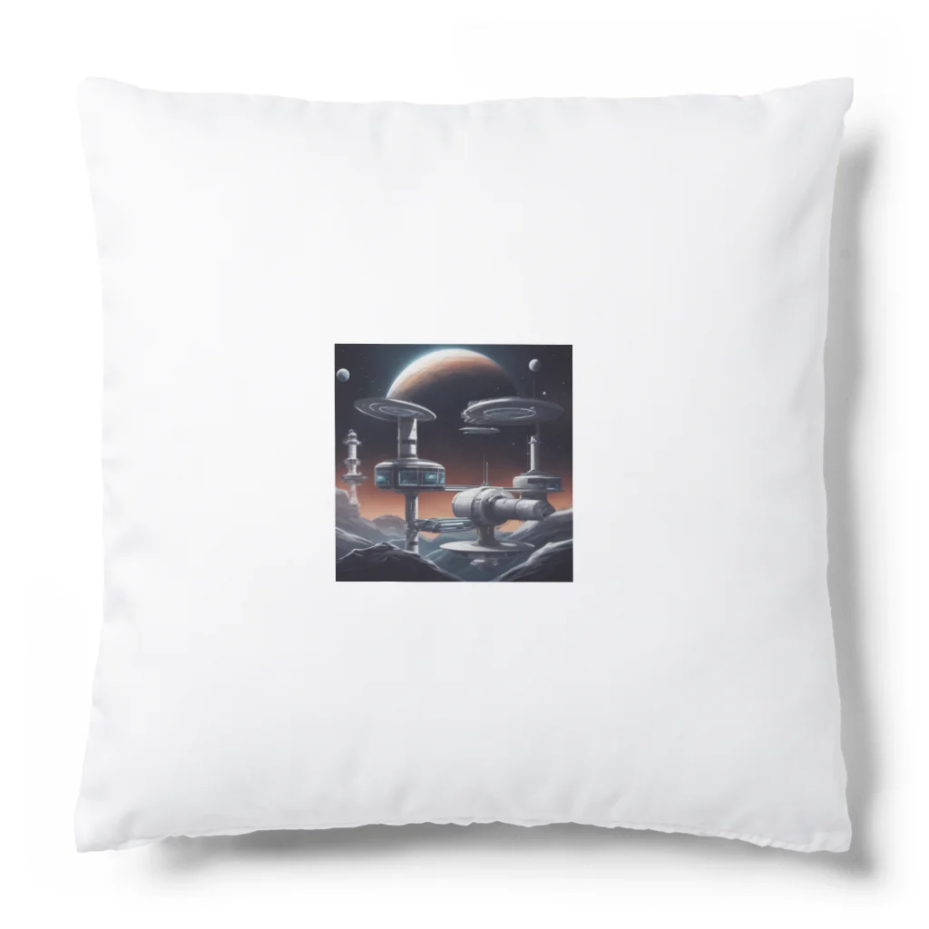 Banksy-sの1. Futura Space Station Cushion