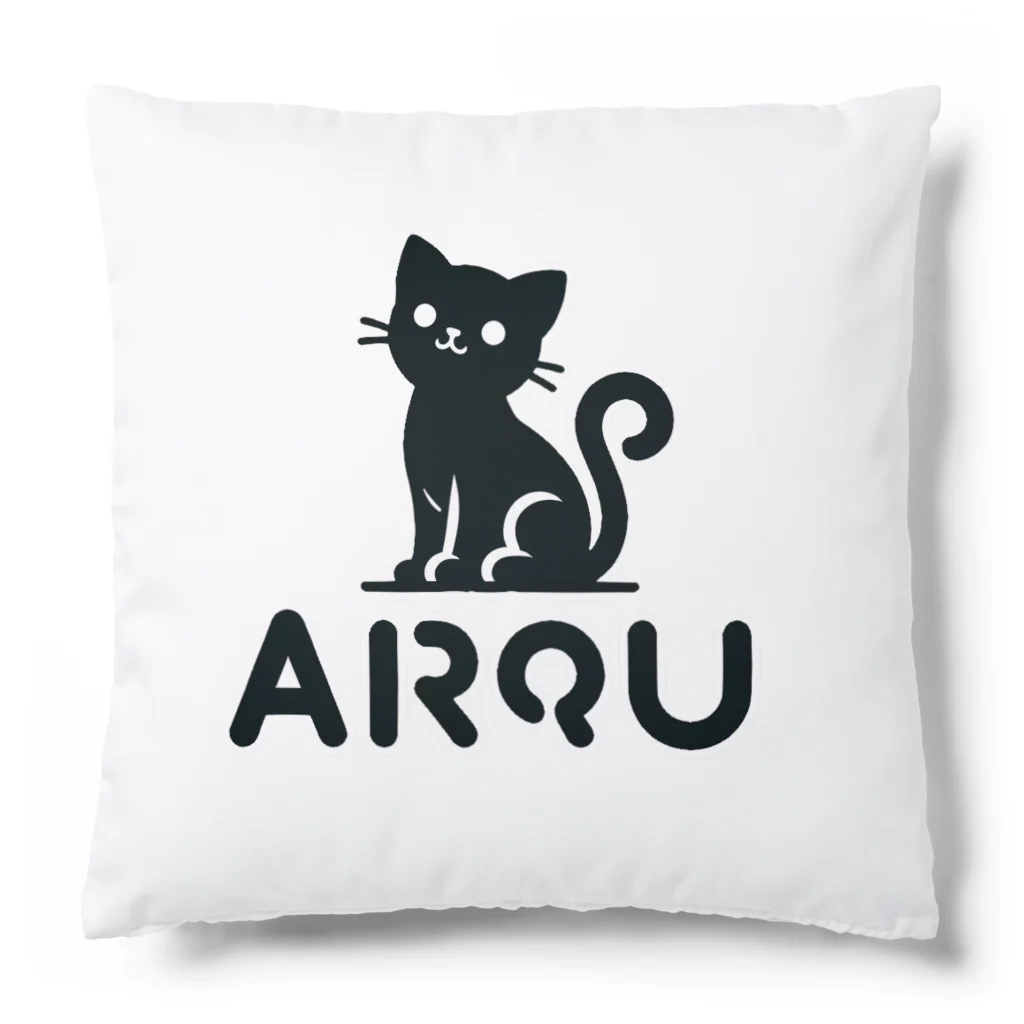 AIROU（アイルー）のAIROUロゴグッズ Cushion