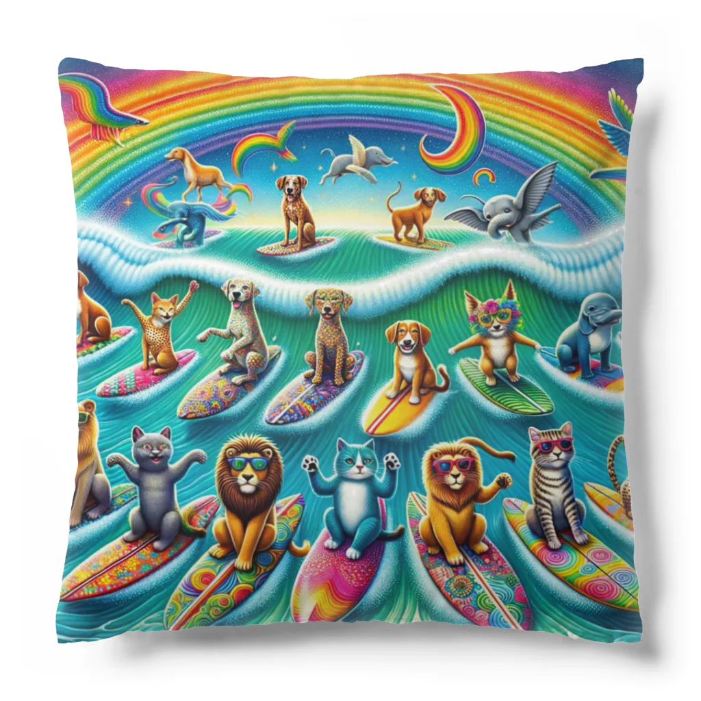 assorted goodsの賑やかサーフィン🏝️ Cushion