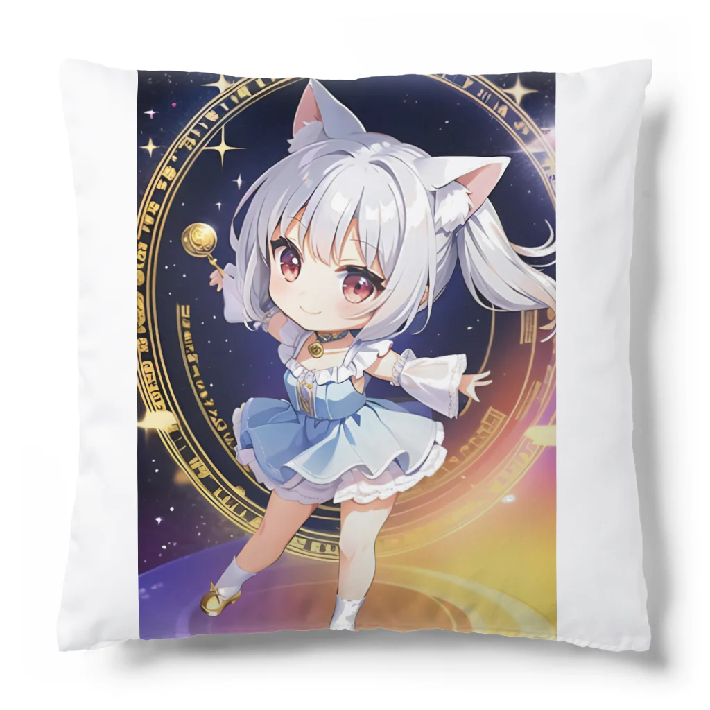 魔法猫少女ルナの魔法猫少女ルナ　ちびネコデザイン12 Cushion