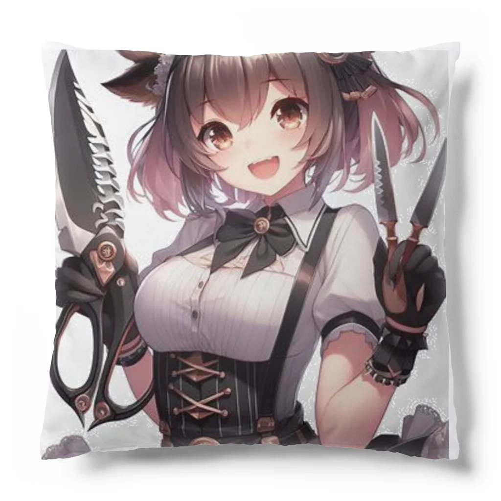 「ワンダーワールド」の部屋に忍び込んできた可愛らしい女の子😍 Cushion