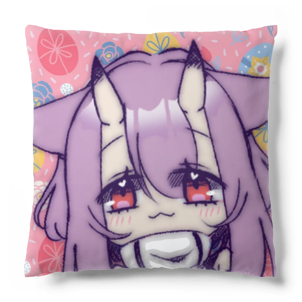 うにゃぷいショップのイースターゆにゃ Cushion