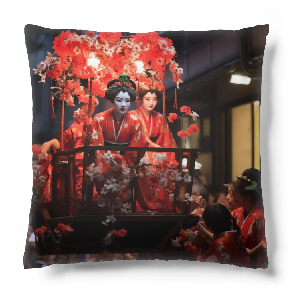 AQUAMETAVERSEの日本三大祭り　祇園祭　akari 2204 Cushion