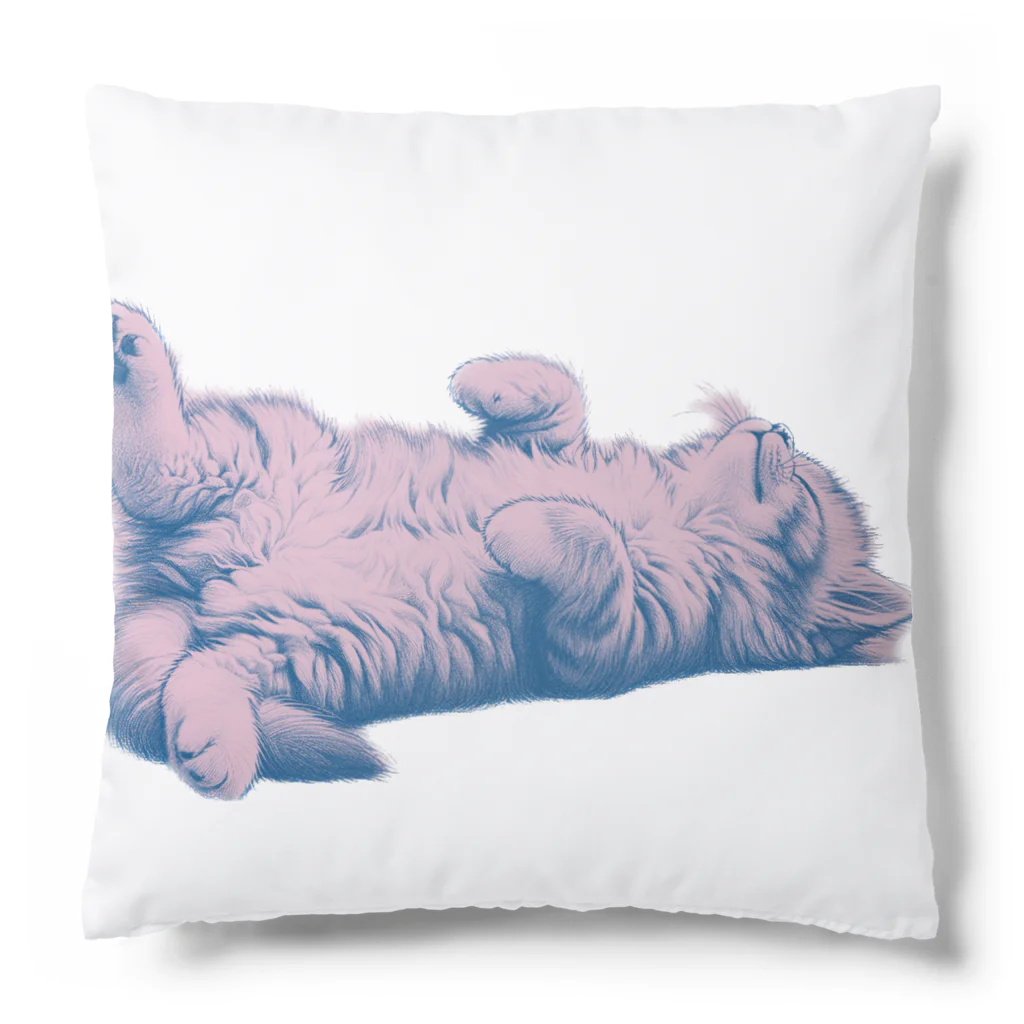 sansamのねこごろり Cushion