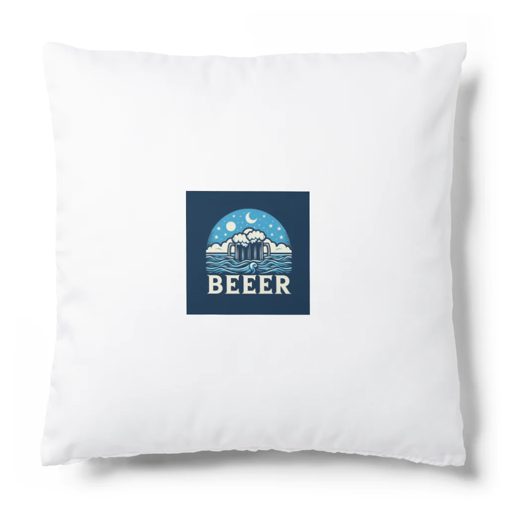 オキナワンストアの蒼のビールくん Cushion