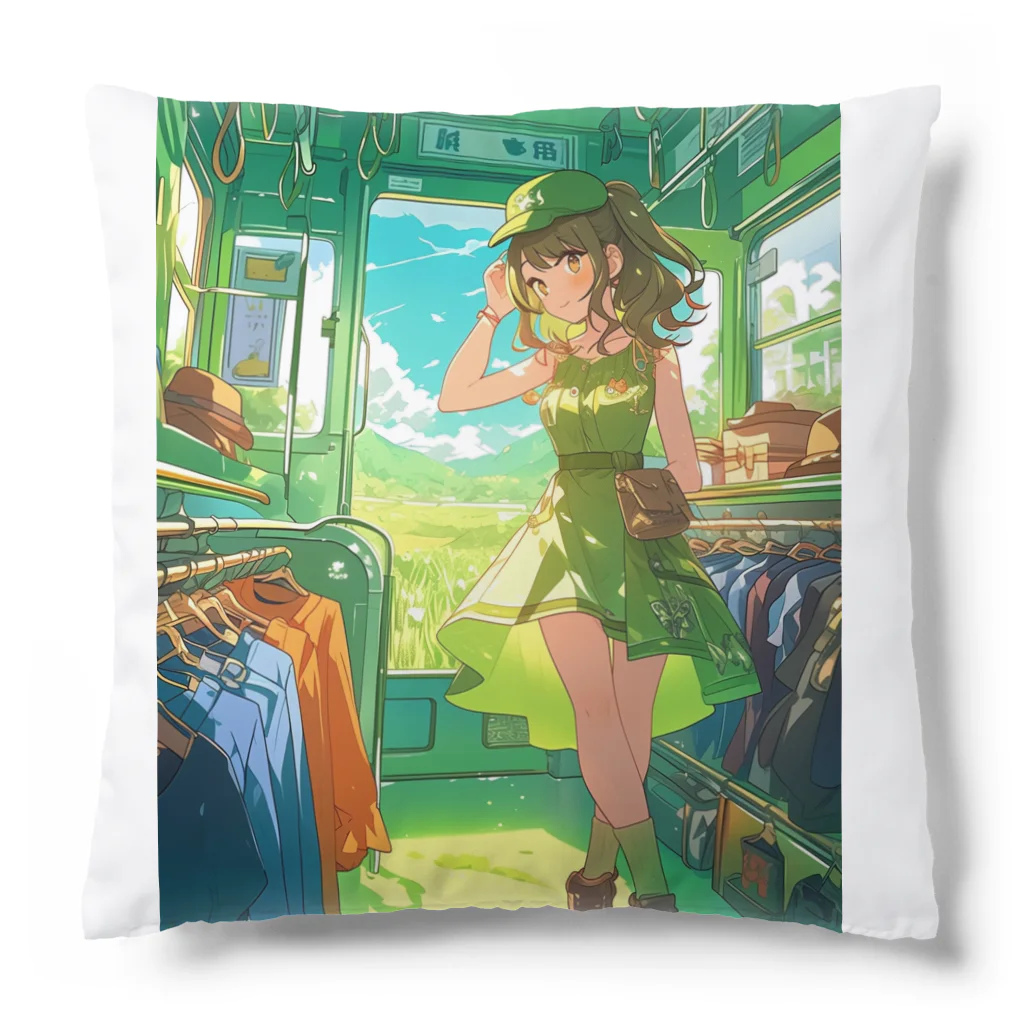 シロクマペンギンのトレインアパレルショップ Cushion