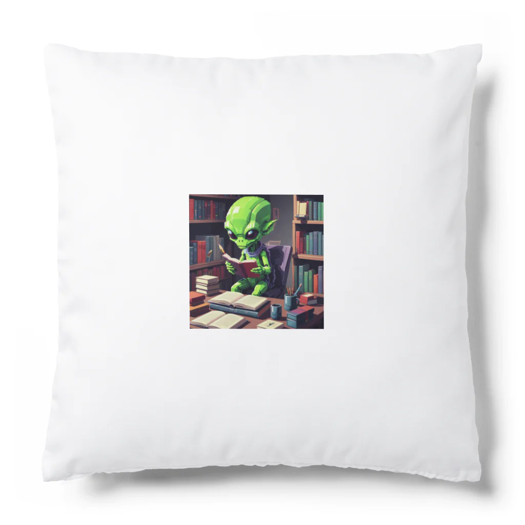 エイリアンストアの勉強する宇宙人 Cushion