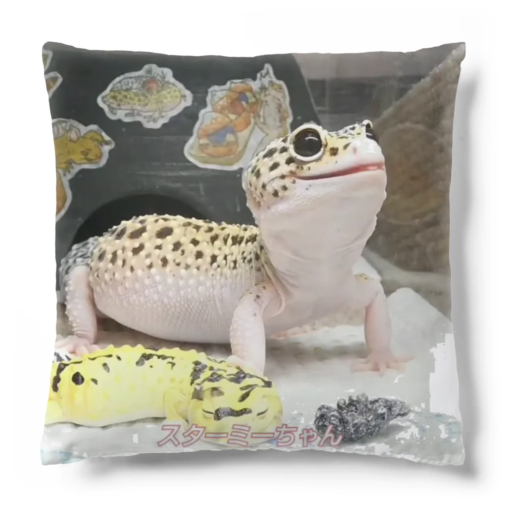 OBIWANREPのレオパのスターミーちゃん Cushion