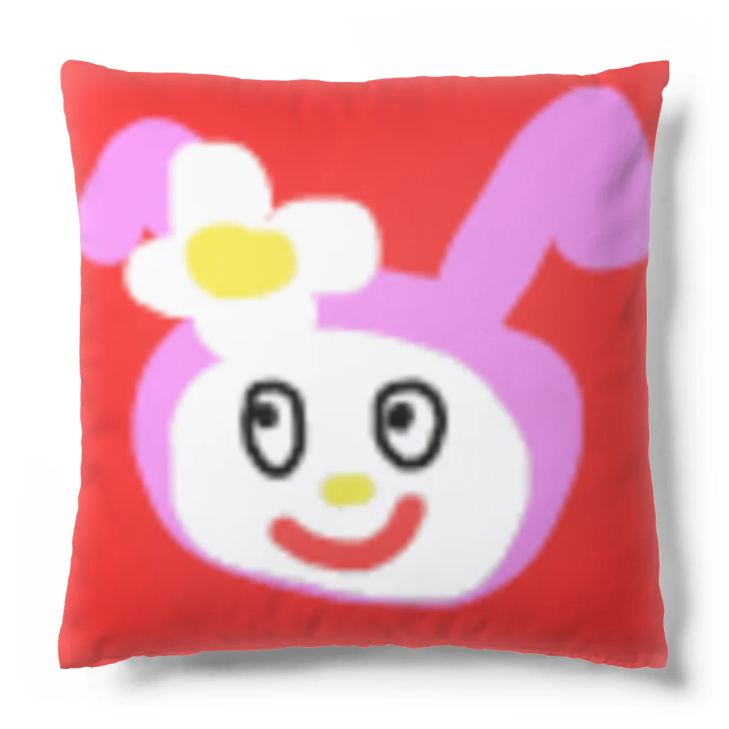 atto_almondの畜生うさぎちゃん Cushion