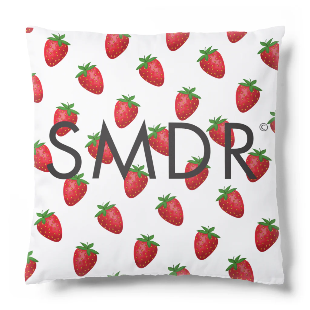 SAMADARA SHOPのサマダラロゴ✕いちごTシャツ Cushion