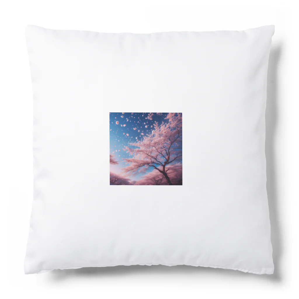 shingo45sの桜吹雪 Cushion